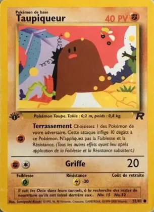 Taupiqueur n° 52 – Team Rocket