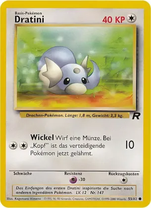 Dratini Nr. 53 – Team Rocket