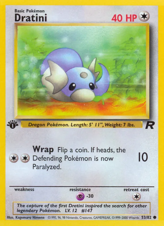 Dratini #53 – Team Rocket