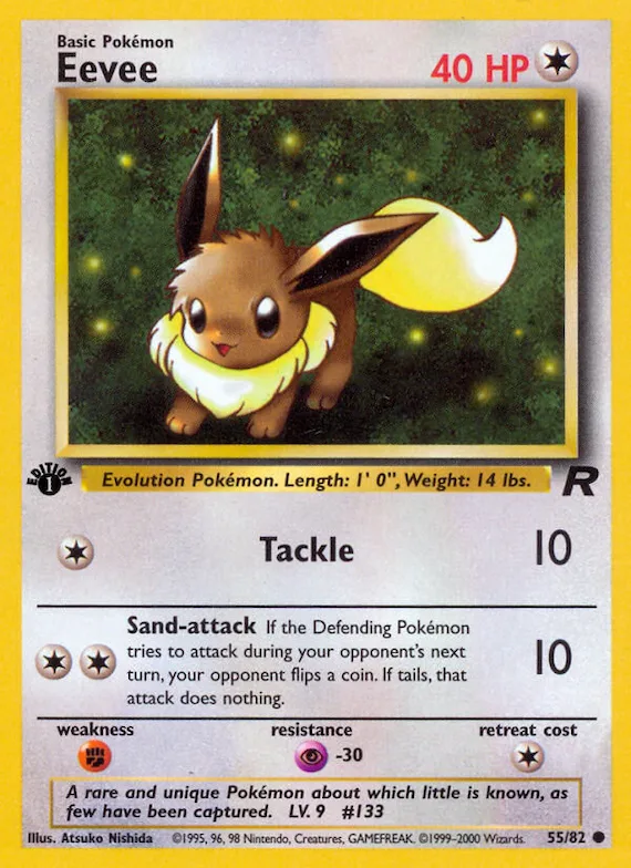 Eevee #55 – Team Rocket