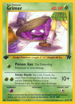 Grimer #57 – Team Rocket