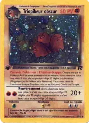 Triopikeur obscur n° 6 – Team Rocket