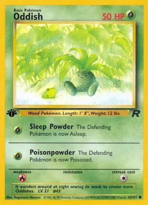 Oddish #63 – Team Rocket