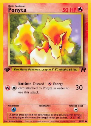 Ponyta #64 – Team Rocket