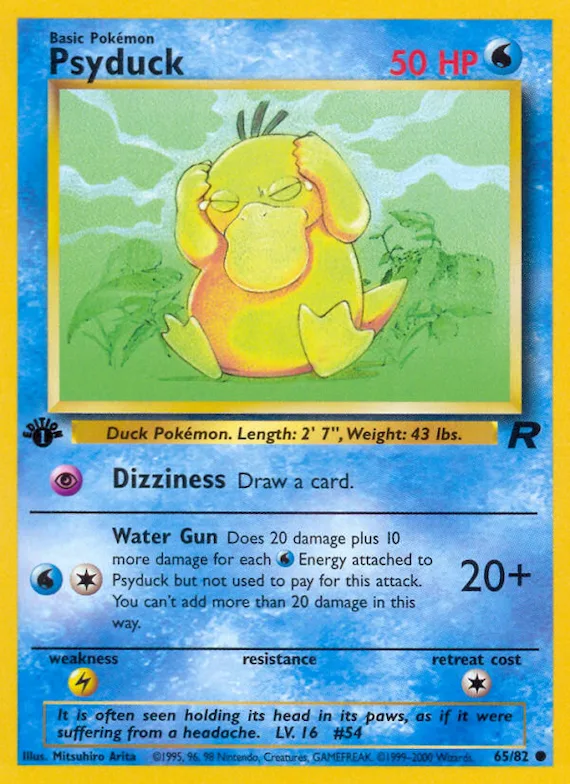Psyduck #65 – Team Rocket