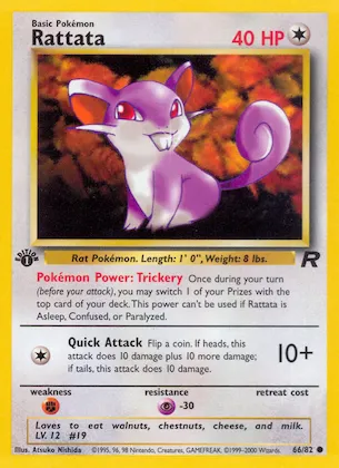 Rattata #66 – Team Rocket