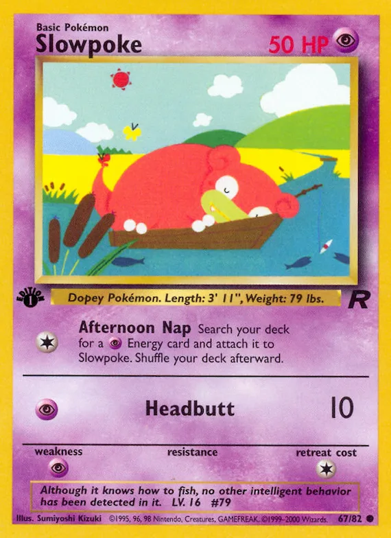 Slowpoke #67 – Team Rocket