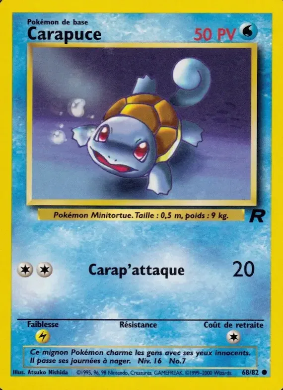 Carapuce 68 – Team Rocket
