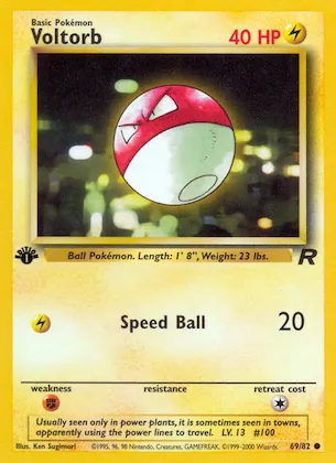 Voltorb #69 – Team Rocket