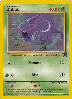 Zubat Nr. 70 – Team Rocket
