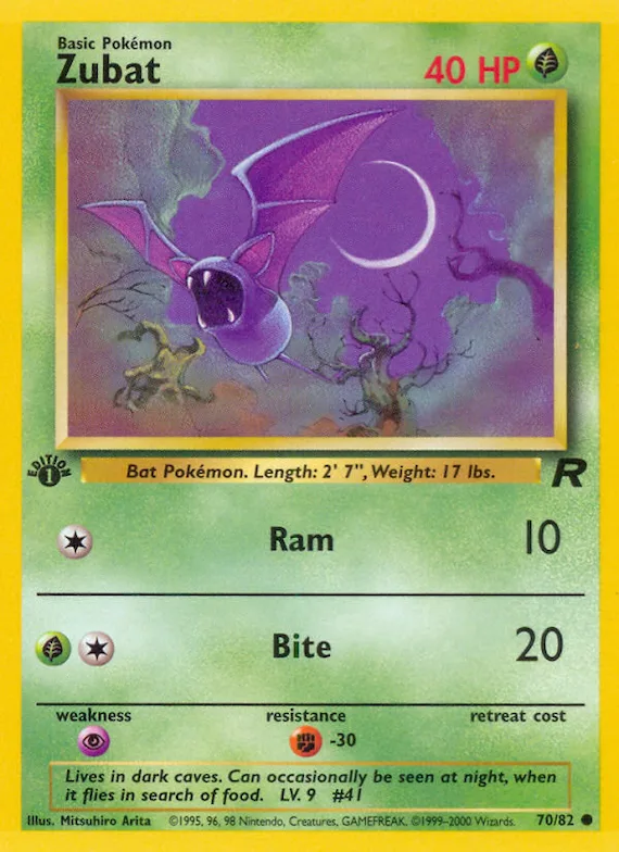 Zubat #70 – Team Rocket