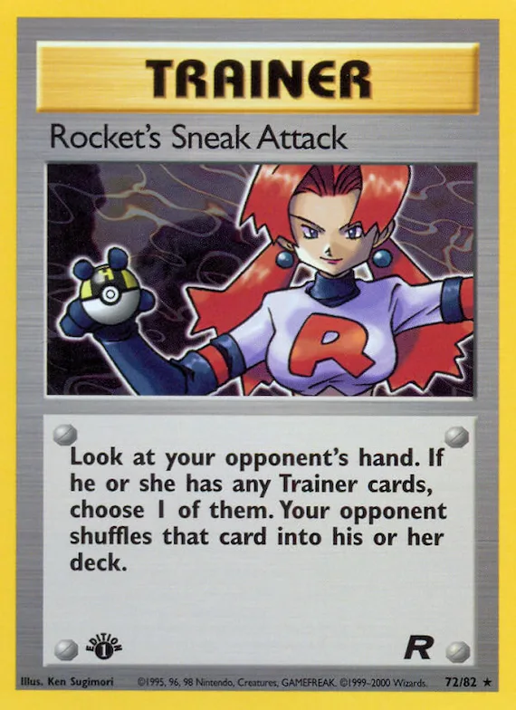 Rocket's Sneak Attack #72 – Team Rocket