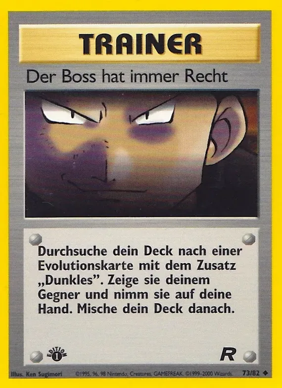 Der Boss hat immer Recht 73 – Team Rocket