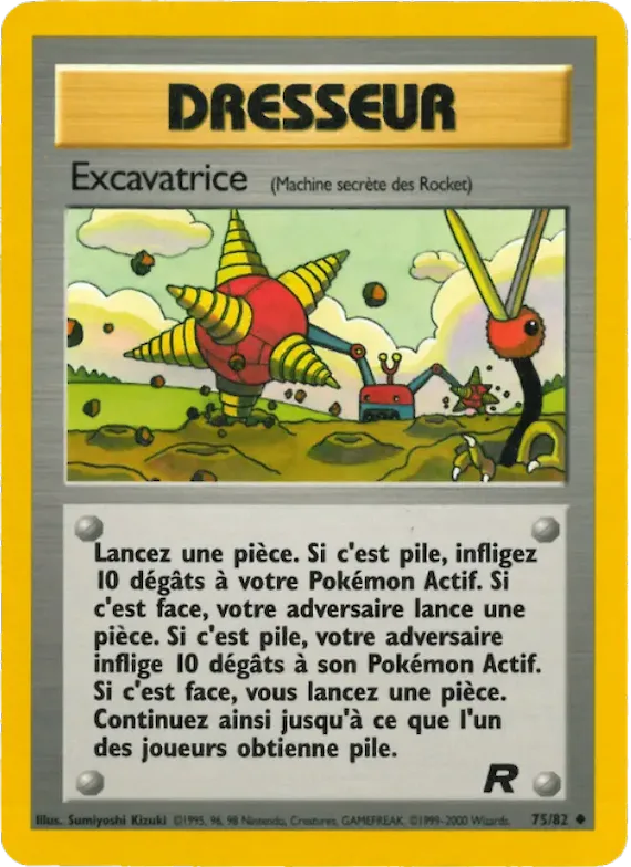 Excavatrice 75 – Team Rocket