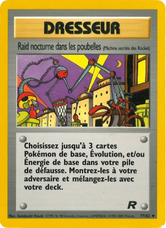 Raid nocturne dans les poubelles 77 – Team Rocket