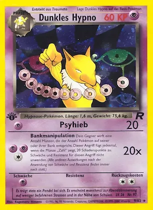 Dunkles Hypno Nr. 9 – Team Rocket