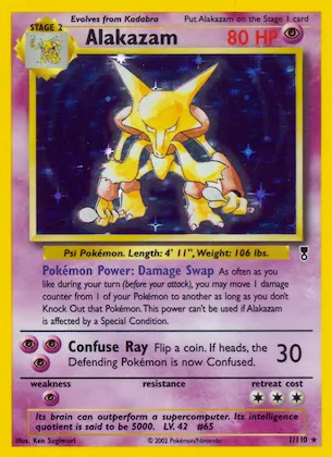 Alakazam #1 – Legendary Collection