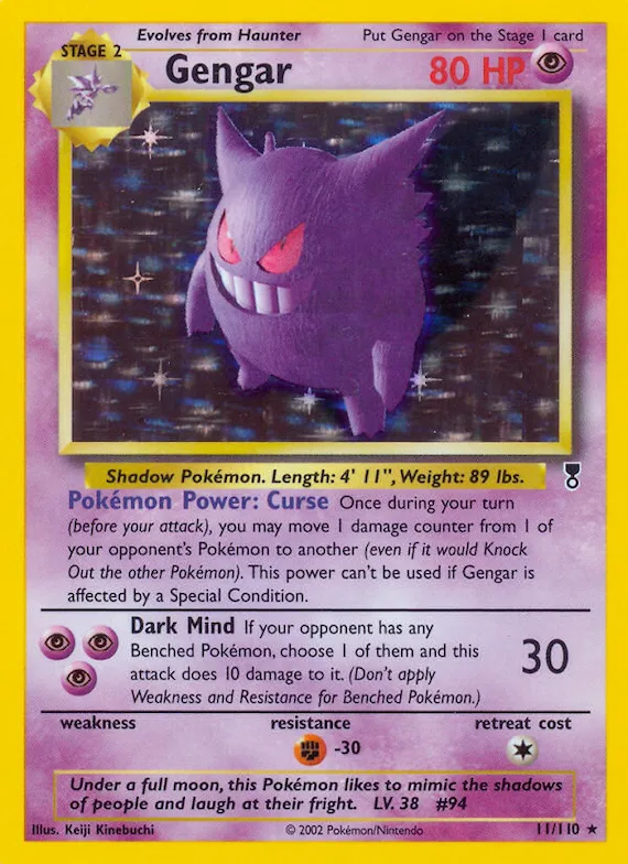 Gengar #11 – Legendary Collection