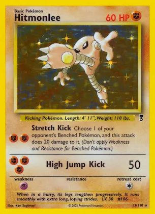 Hitmonlee Nr. 13 – Legendary Collection