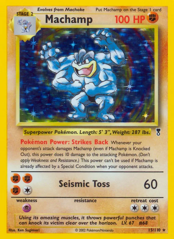 Machamp #15 – Legendary Collection