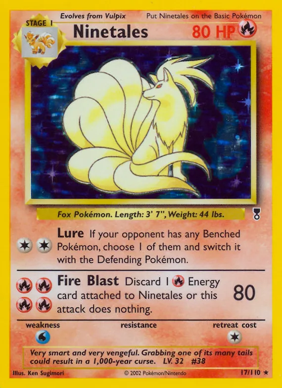 Ninetales #17 – Legendary Collection