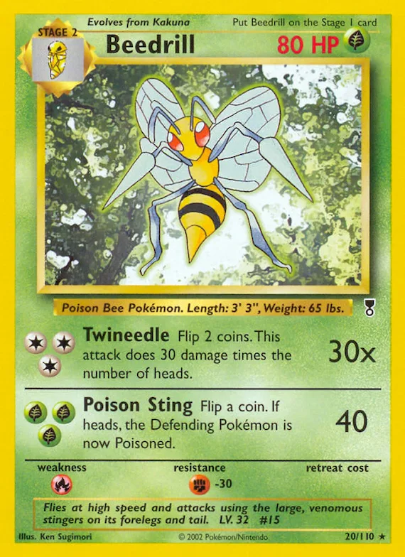 Beedrill #20 – Legendary Collection