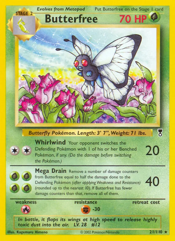 Butterfree #21 – Legendary Collection