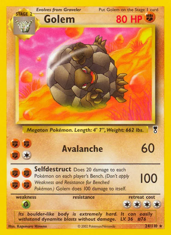 Golem #24 – Legendary Collection