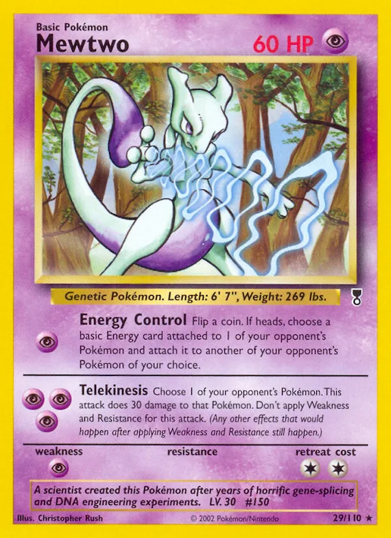 Mewtwo #29 – Legendary Collection