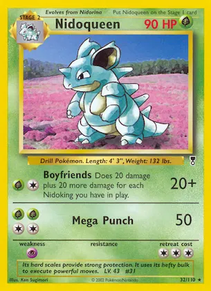Nidoqueen Nr. 32 – Legendary Collection
