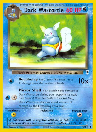 Dark Wartortle Nr. 39 – Legendary Collection