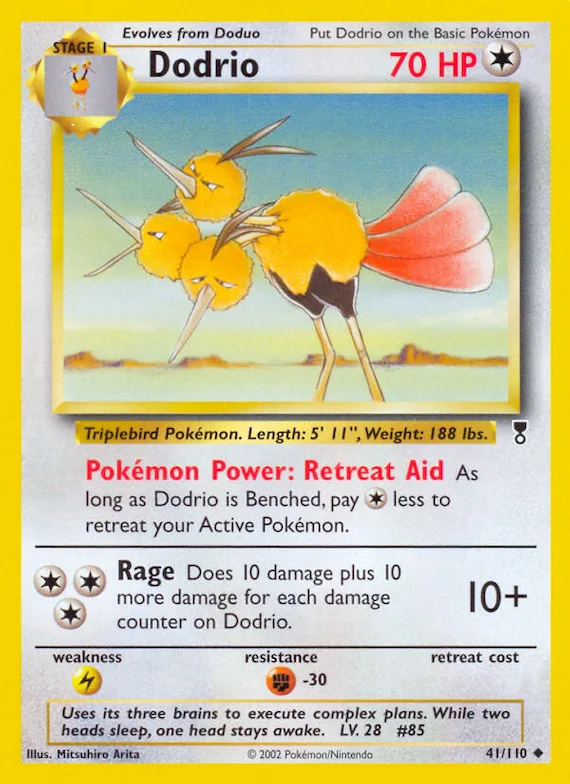 Dodrio #41 – Legendary Collection