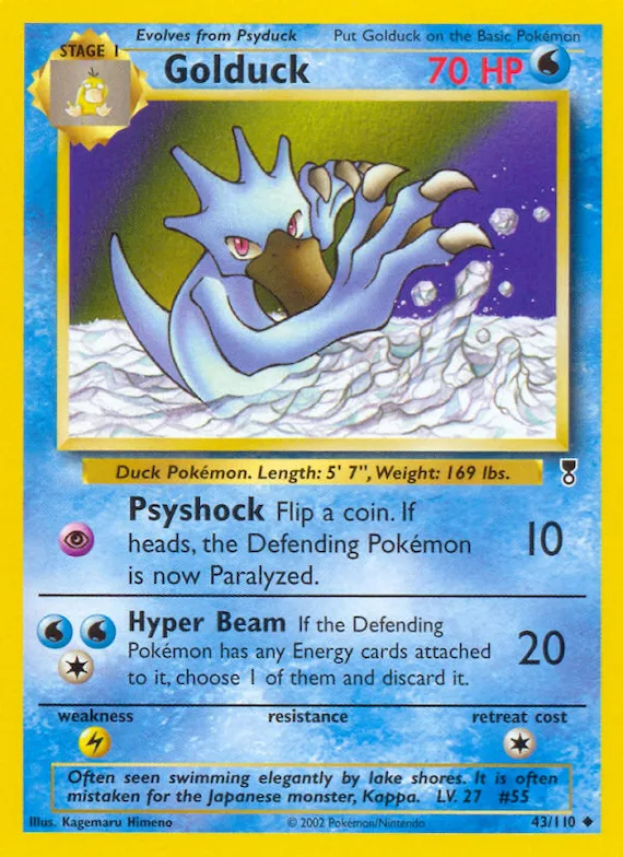 Golduck #43 – Legendary Collection