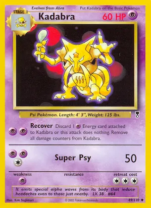 Kadabra Nr. 49 – Legendary Collection