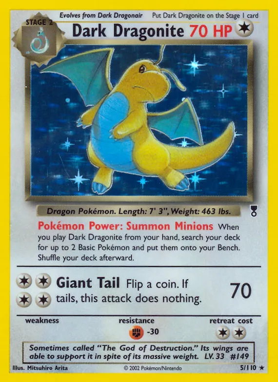 Dark Dragonite #5 – Legendary Collection