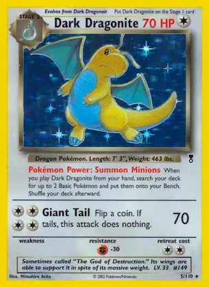 Dark Dragonite #5 – Legendary Collection