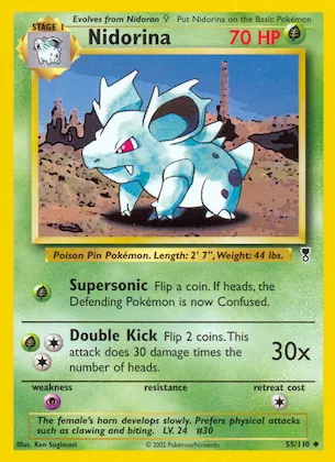 Nidorina #55 – Legendary Collection