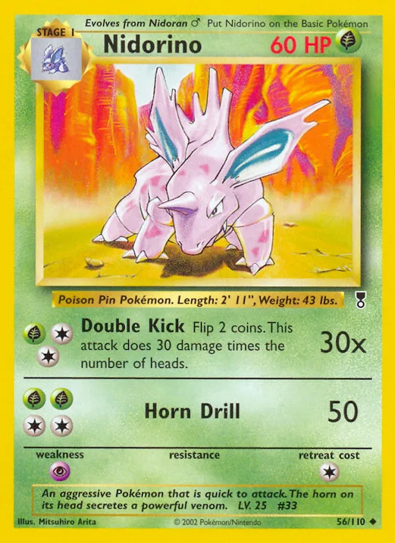 Nidorino #56 – Legendary Collection