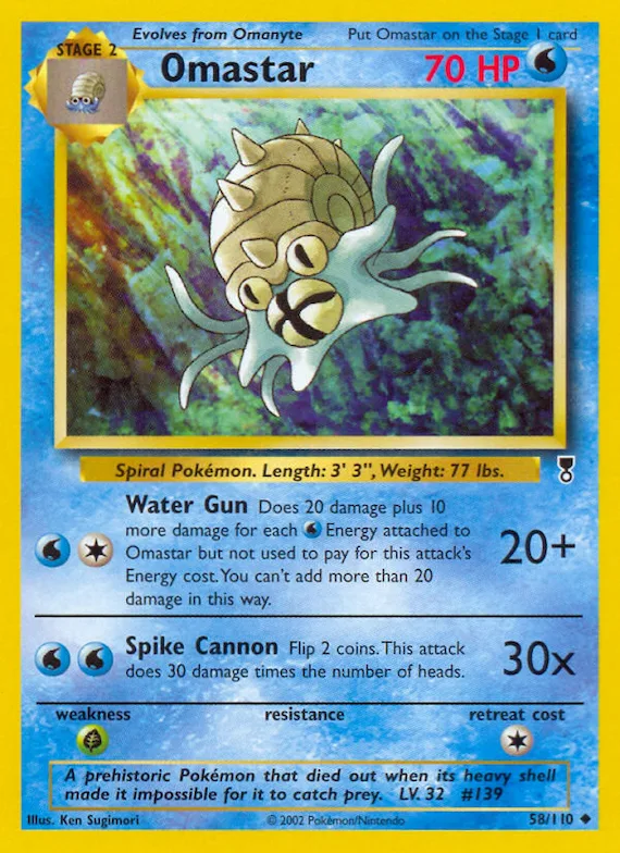 Omastar #58 – Legendary Collection
