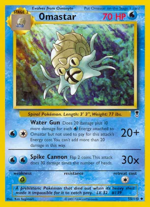 Omastar #58 – Legendary Collection