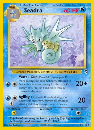 Seadra #63 – Legendary Collection