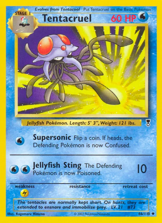 Tentacruel #66 – Legendary Collection