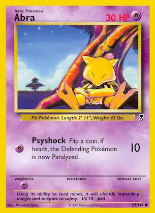 Abra Nr. 67 – Legendary Collection