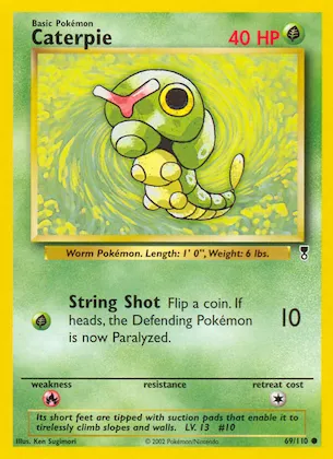 Caterpie Nr. 69 – Legendary Collection