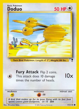 Doduo #71 – Legendary Collection