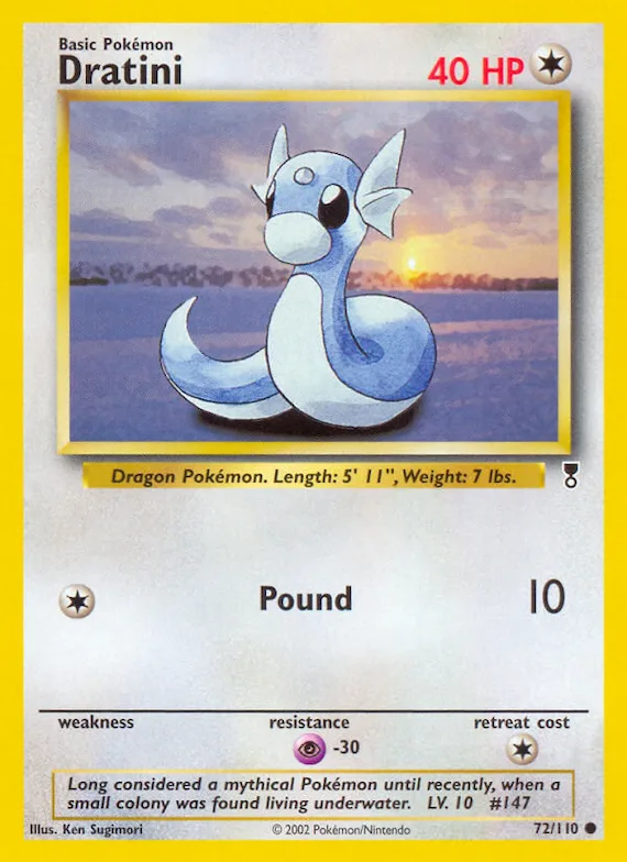 Dratini #72 – Legendary Collection