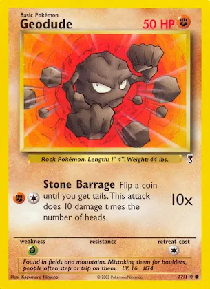 Geodude #77 – Legendary Collection