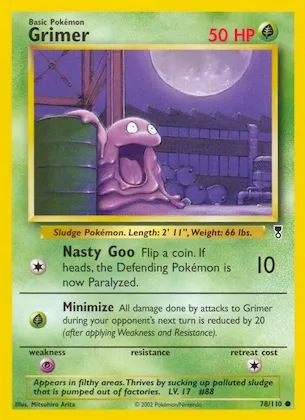 Grimer Nr. 78 – Legendary Collection