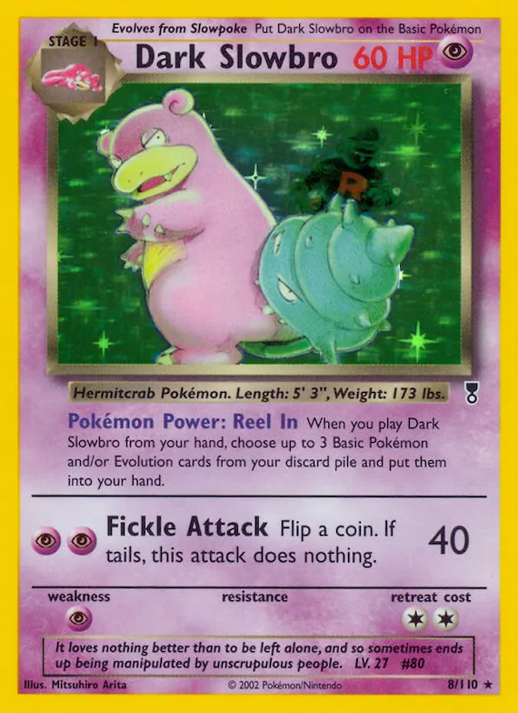 Dark Slowbro #8 – Legendary Collection