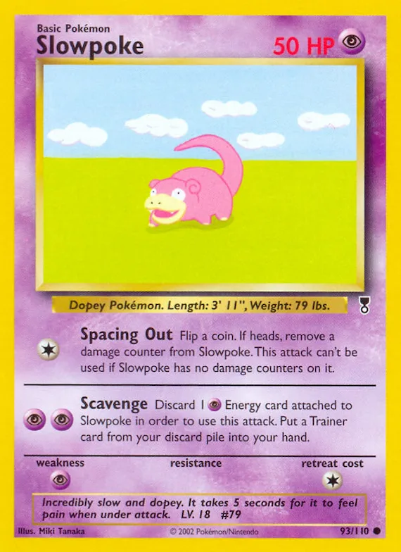 Slowpoke #93 – Legendary Collection
